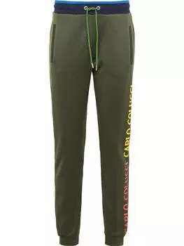 Спортивные брюки Carlo Colucci Carlotto, зеленый