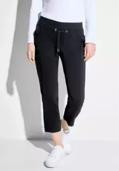 Спортивные брюки Cecil, длина 7/8, черный