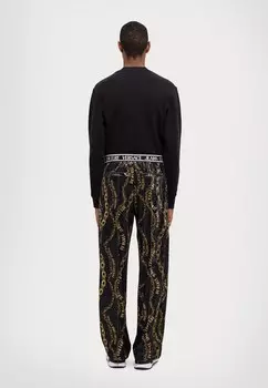 Спортивные брюки CHAIN LOGO Versace, черный