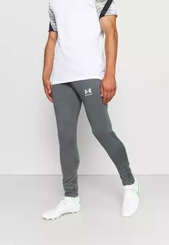 Спортивные брюки CHALLENGER Under Armour, темно-серый/белый