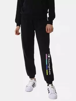 Спортивные брюки Champion Rib Cuff, черный