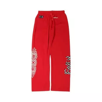 Спортивные брюки Chrome Hearts Matty Boy Mesh Sweatpant Red, красный