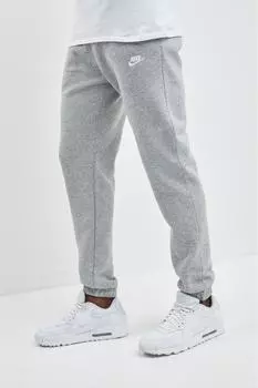 Спортивные брюки Club с манжетами Nike, серый
