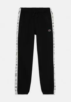 Спортивные брюки COLLEGE ELASTIC CUFF PANTS WITH TAPE Champion, черный