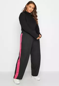 Спортивные брюки Contrast Stripe Yours Clothing, черный