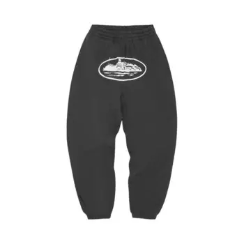 Спортивные брюки Corteiz CRTZ Alcatraz Sweatpant Black, черный