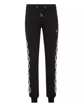 Спортивные брюки Crystal Cable PHILIPP PLEIN, черный