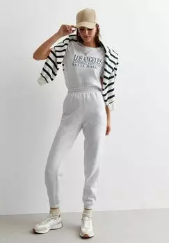 Спортивные брюки Cuffed Joggers New Look, цвет pale grey