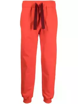 Спортивные брюки Curb с кулиской Lanvin, красный