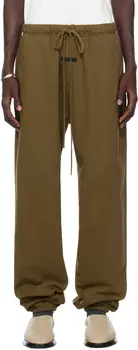 Спортивные брюки цвета хаки Essentials Fear of God ESSENTIALS, оливковый