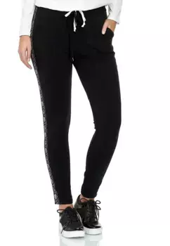 Спортивные брюки Decay с шикарным принтом сбоку, бежевый