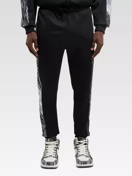 Спортивные брюки деманега Carlo Colucci, черный