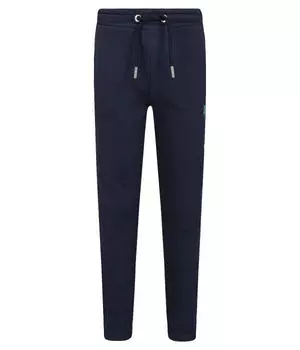 Спортивные брюки детские Diesel Phory хлопковые на кулиске, синий