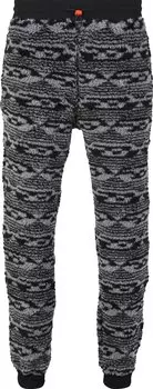 Спортивные брюки Diesel Monogram Teddy Sweatpants 'Black', черный