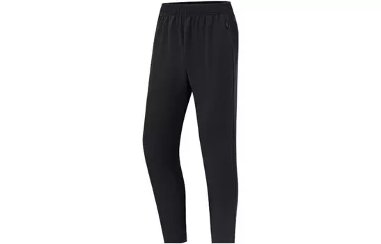 Спортивные брюки для бега, мужские, черные Anta, черный