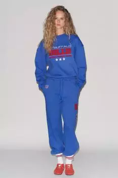 Спортивные брюки для бега трусцой nfl bills ZARA, синий