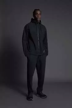 Спортивные брюки для бега ZARA, черный