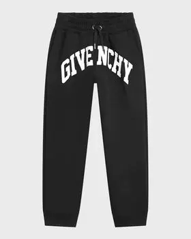 Спортивные брюки для мальчиков с логотипом Givenchy, цвет Black
