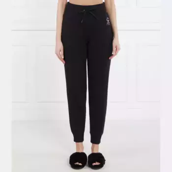 Спортивные брюки для отдыха обычного кроя Emporio Armani, черный