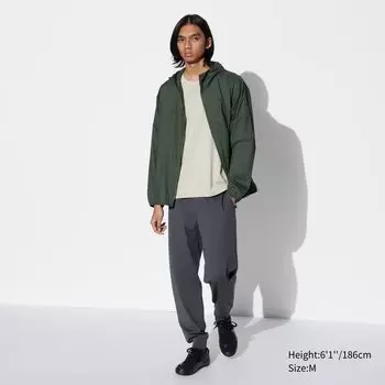 Спортивные брюки DRY-EX Ultra Elastic Joggers (длинные) UNIQLO, темно-серый