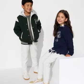 Спортивные брюки DRY UNIQLO, светло-серый