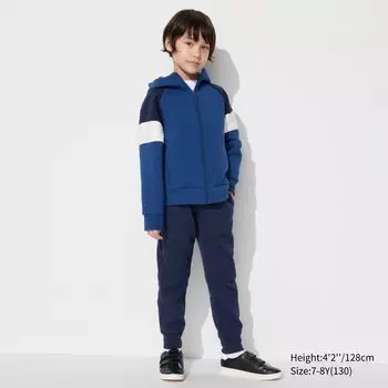 Спортивные брюки DRY UNIQLO, темно-синий