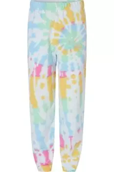 Спортивные брюки Dyenomite Dream Tie-Dyed, цвет devine