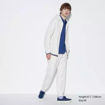 Спортивные брюки джоггеры UNIQLO, светло-серый