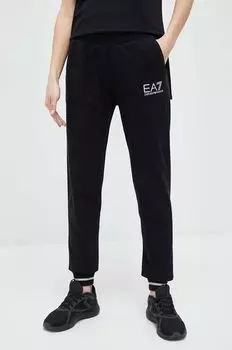 Спортивные брюки EA7 Emporio Armani, черный