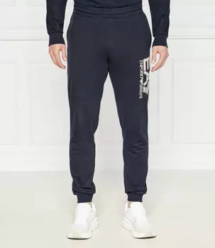 Спортивные брюки EA7 Regular Fit, темно-синий