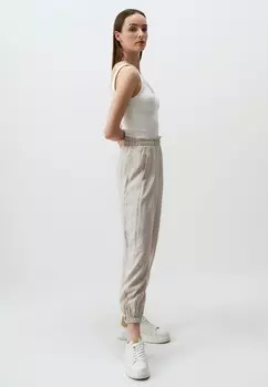 Спортивные брюки ELASTIC WAIST NARROW LEG PANTS WITH POCKETS Jimmy Key, бежевый