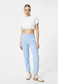 Спортивные брюки ELASTIC WAIST POCKET DETAIL JOGGER Koton, синий