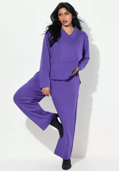 Спортивные брюки ELASTIC WAIST Ulla Popken, фиолетовый