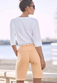 Спортивные брюки Elbsand, желтый