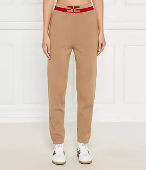 Спортивные брюки Elisabetta Franchi Regular Fit, коричневый