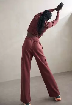 Спортивные брюки EMOTIONAL DANCE WIDE LEG CARGO PANTS Champion, темно-коричневый