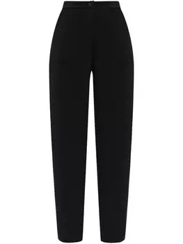 Спортивные брюки Emporio Armani с высокой талией, черный