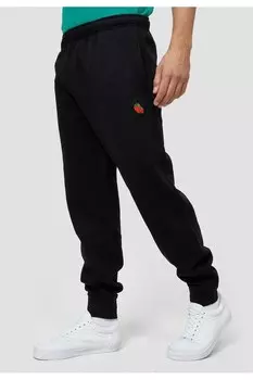 Спортивные брюки Erdbeere 2993 с вышивкой Mikon, черный