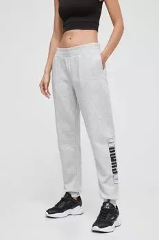Спортивные брюки ESS+ Puma, серый