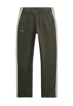 Спортивные брюки ESSENTIAL LOGO STRAIGHT JOGGERS Superdry, зеленый
