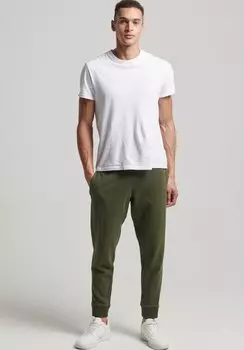 Спортивные брюки ESSENTIAL TAPERED CUFF JOGGERS Superdry, хаки