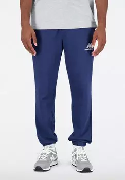 Спортивные брюки ESSENTIALS STACKED LOGO New Balance, nb темно-синий