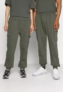 Спортивные брюки EXCLUSIVE GREG BRUSHED UNISEX K-Way, зеленый черноватый