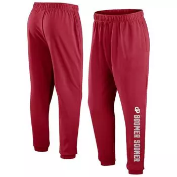 Спортивные брюки Fanatics Branded Oklahoma Sooners, малиновый