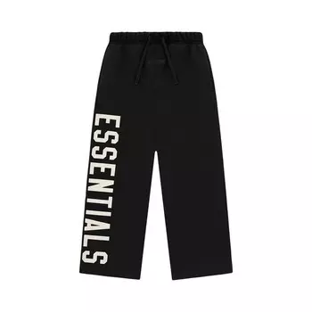 Спортивные брюки Fear of God Essentials Kids Fleece Relaxed Sweatpant Black, черный