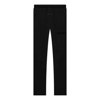 Спортивные брюки Fear of God Essentials SS22 Relaxed Sweatpants 'Stretch Limo' FOG-SS22-557, черный