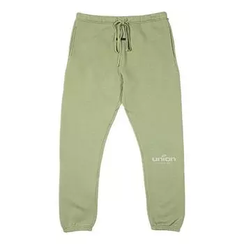 Спортивные брюки Fear of God Essentials x Union LA FW21 Vintage Sweatpant Army FOG-FW21-089, зеленый