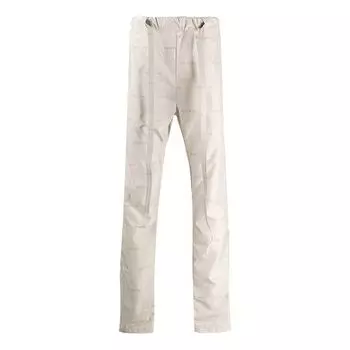 Спортивные брюки Fear of God Logo Print Track Trousers 'Beige White', бежевый