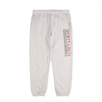 Спортивные брюки finish line sweatpant Sporty & Rich, серый