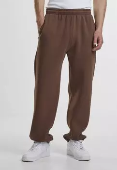 Спортивные брюки FLUFFY Urban Classics, коричневый